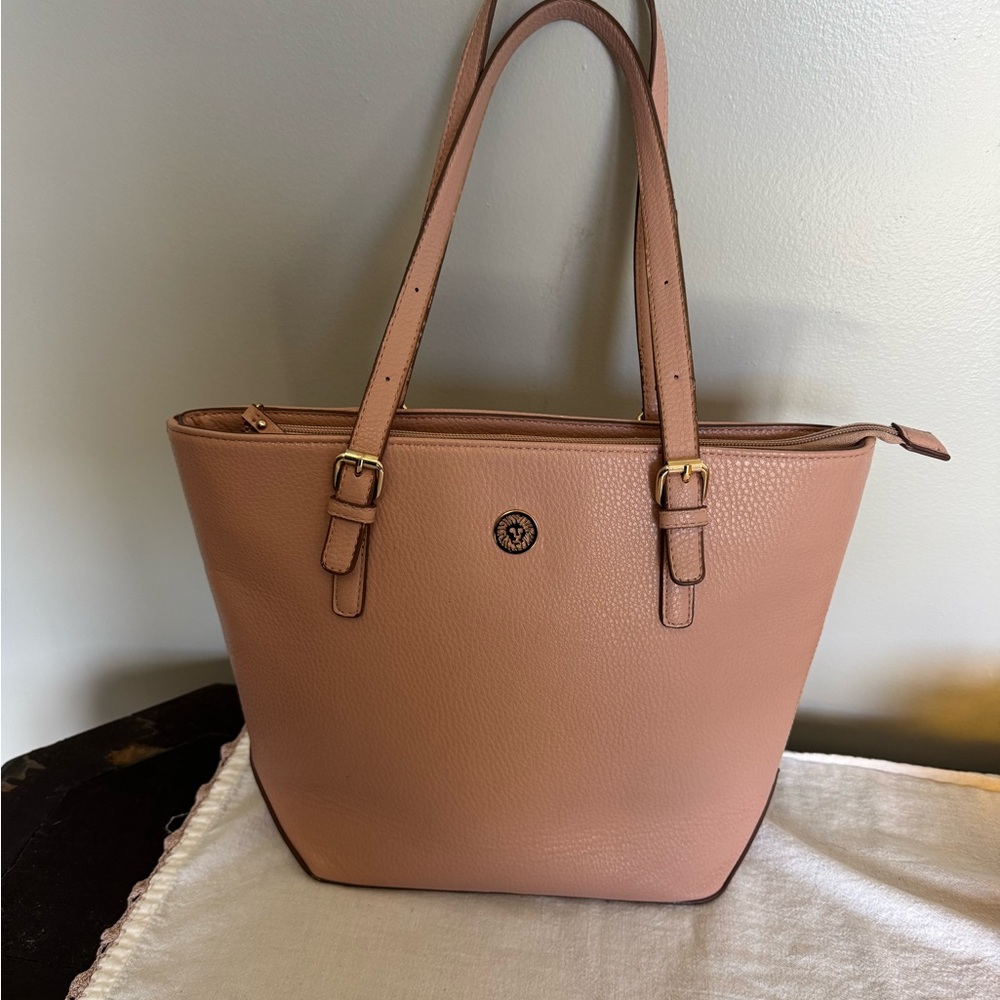 Anne Klein Blush Pink Tote Bag